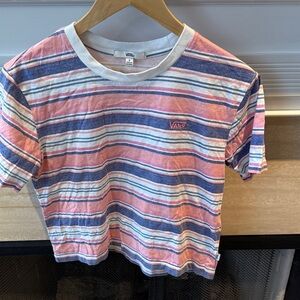 Vans Multicolor Striped Tee
